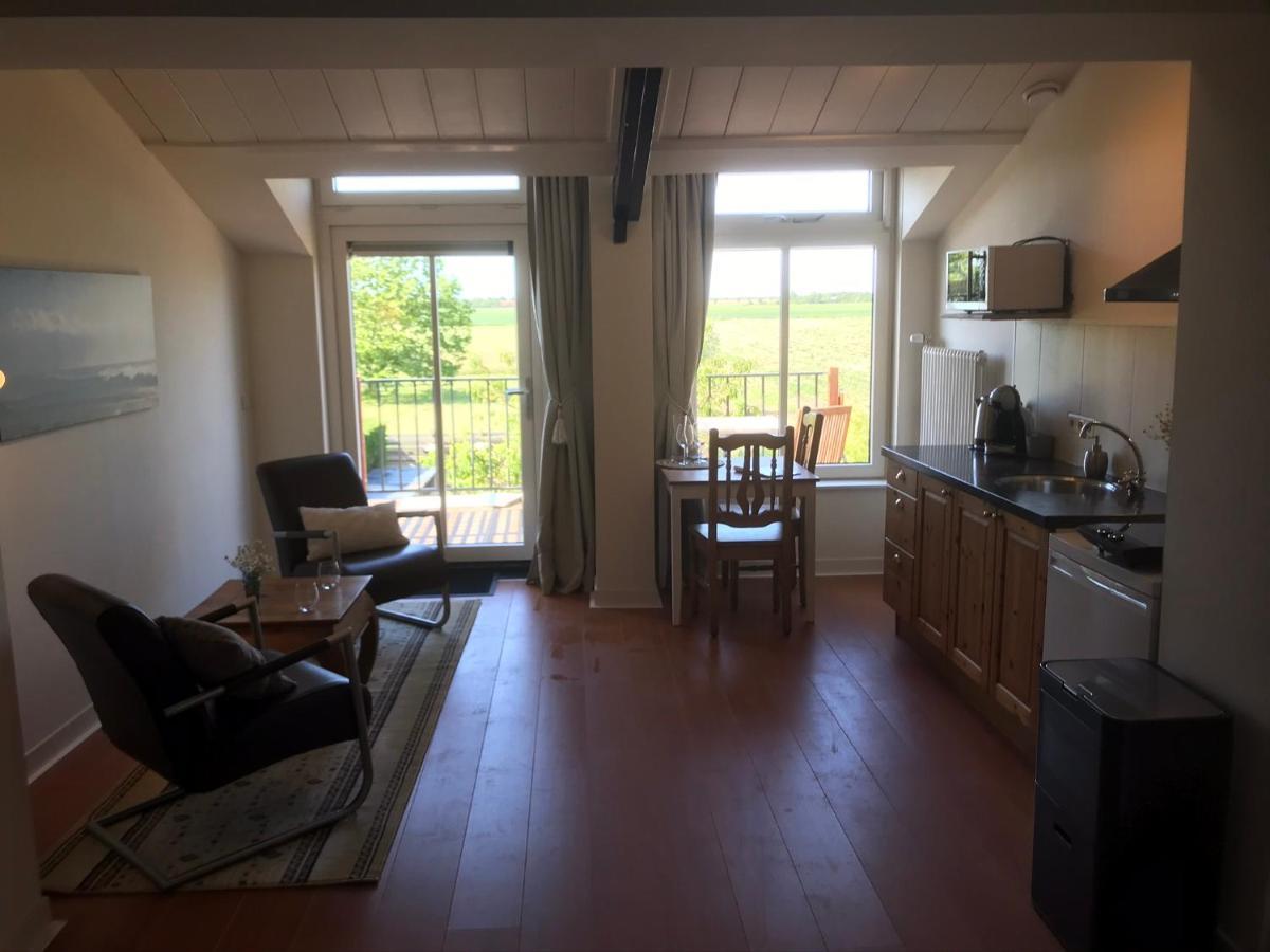 In De Gele Hoed Mooie Appartementen Met Fantastisch Uitzicht Zonnemaire Exteriör bild