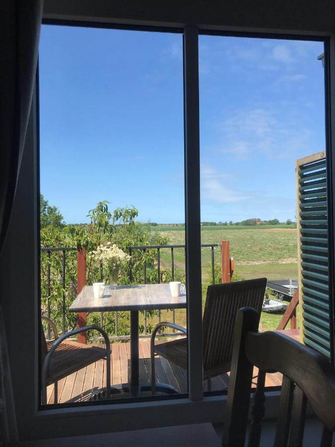 In De Gele Hoed Mooie Appartementen Met Fantastisch Uitzicht Zonnemaire Exteriör bild